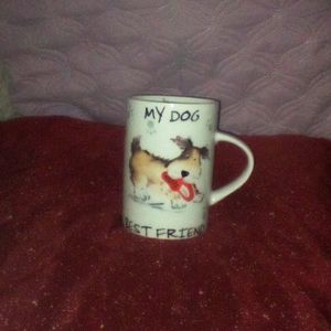 Vintage Contented pets mug